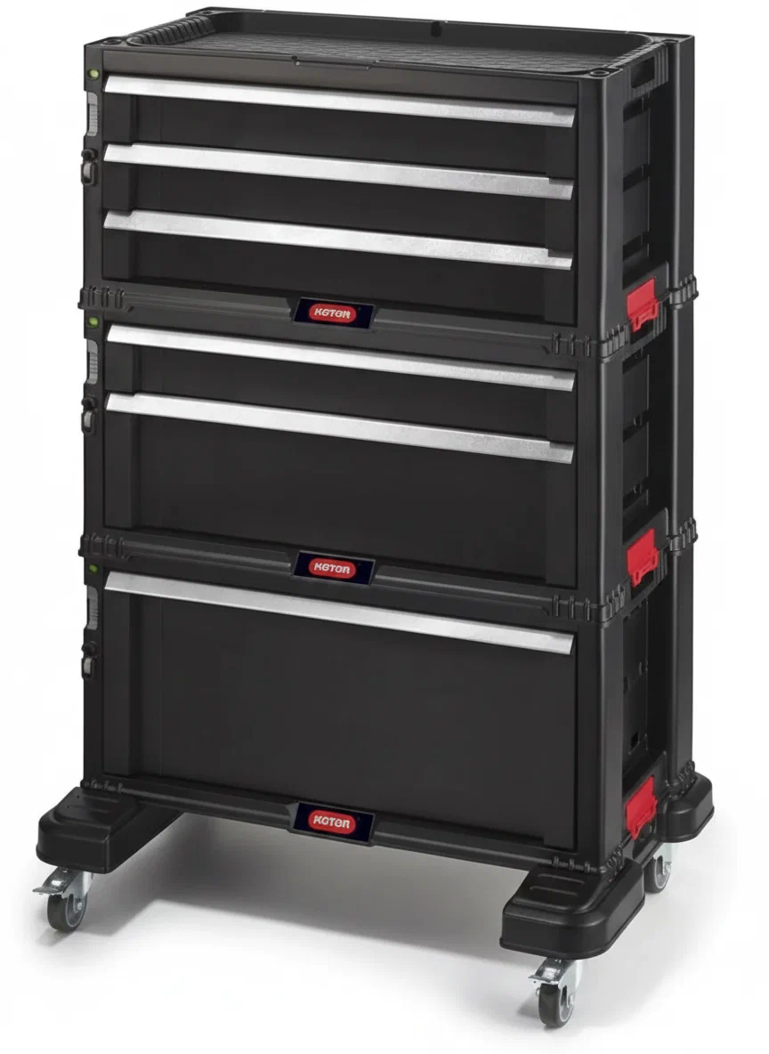 Ящик для инструментов Keter 9 Drawer Tool Chest System 17200083