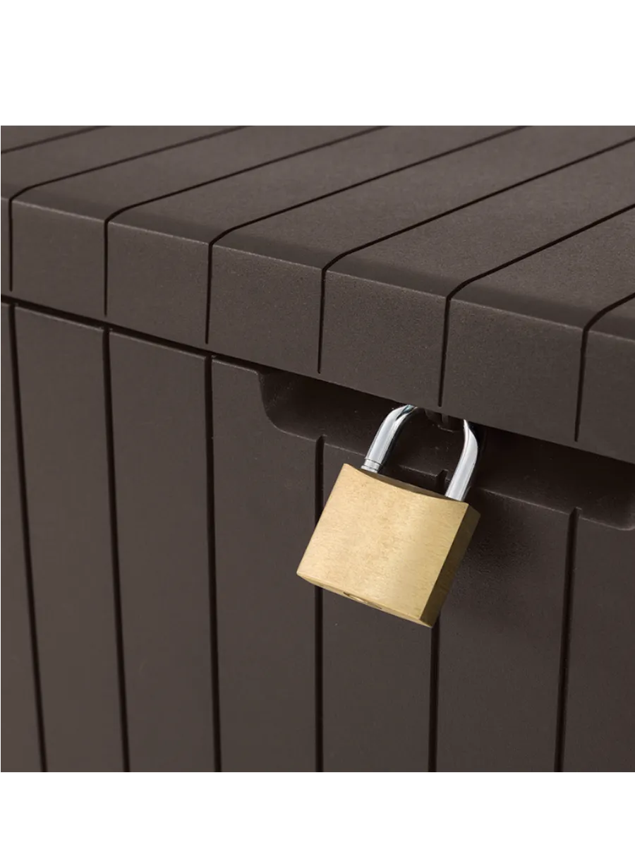Сундук  CITY BOX 113 л, коричневый