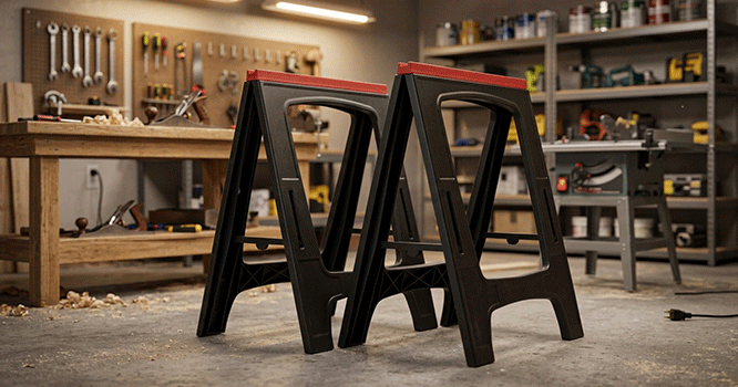 Набор из двух складных столярных козел Keter NEW 23 SAWHORSE