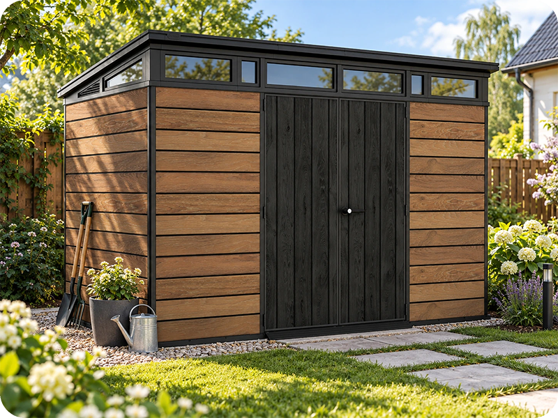 Сарай Keter Pent 11x7 темно-коричневый