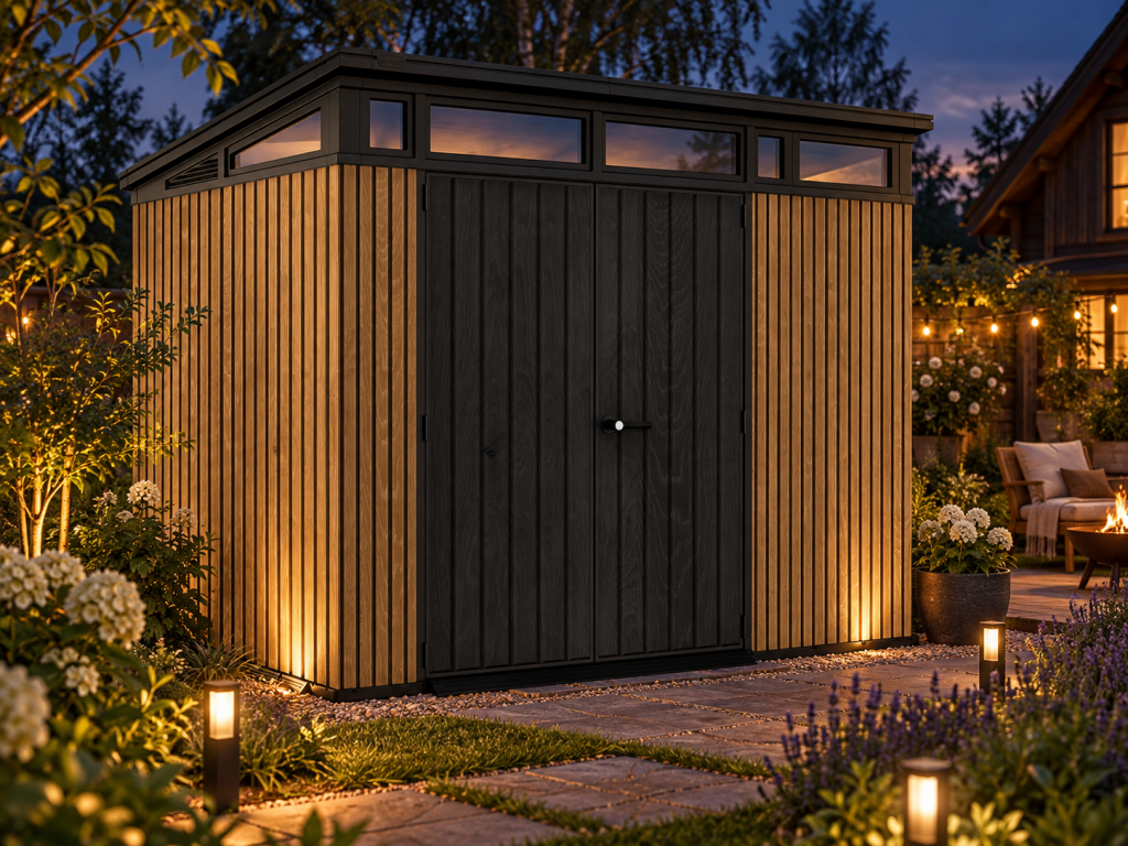 Сарай Keter Pent 9x7 коричневый