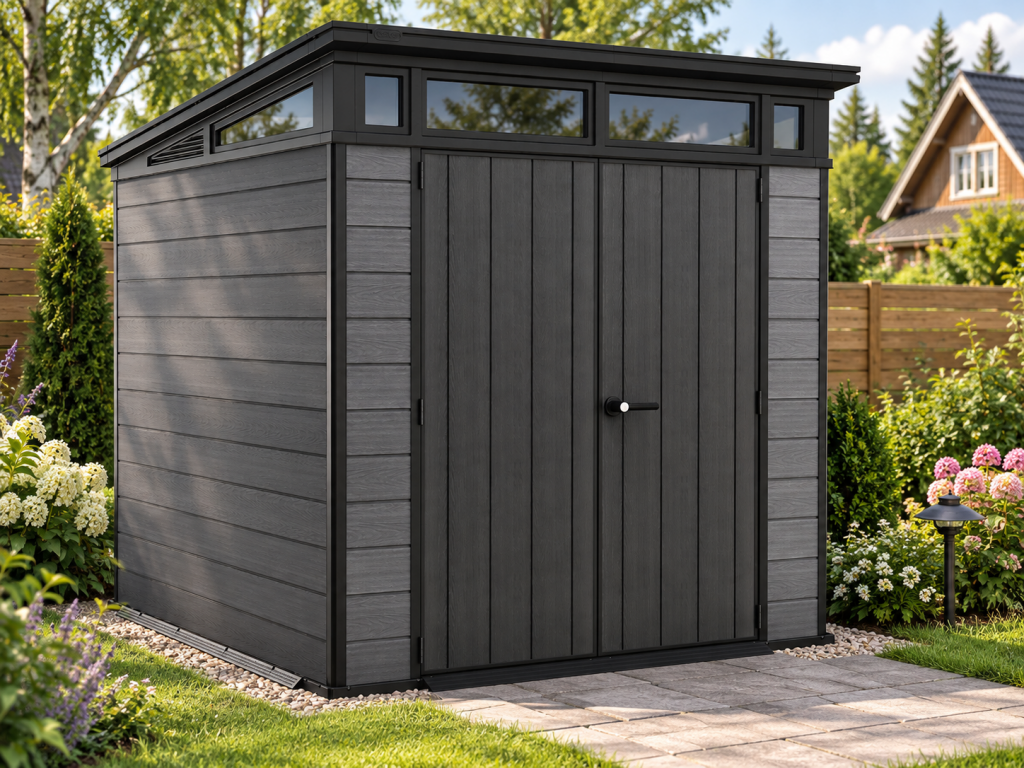 Сарай Keter Cortina 7x7 серый