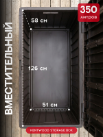 Сундук Кенвуд (KENTWOOD STORAGE BOX) 350л, коричневый