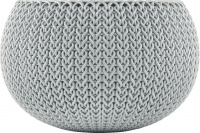 Кашпо Cozies S  подвесное серый