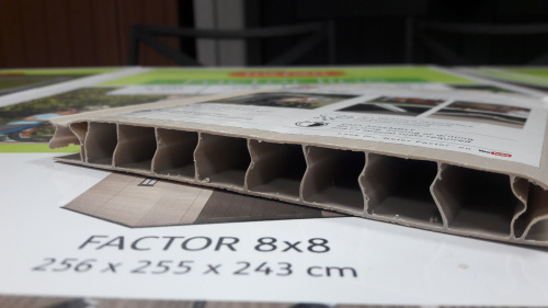 Сарай Фактор 8х8 (Factor 8x8), бежевый
