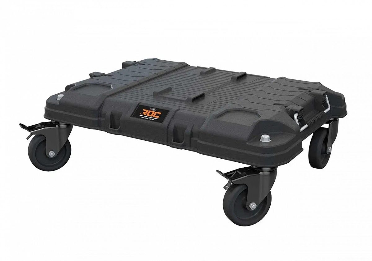 Транспортная платформа ROC Pro Gear Dolly 4 wheels  +  ROC PRO GEAR CRATE 22,  33.8 L 2.0