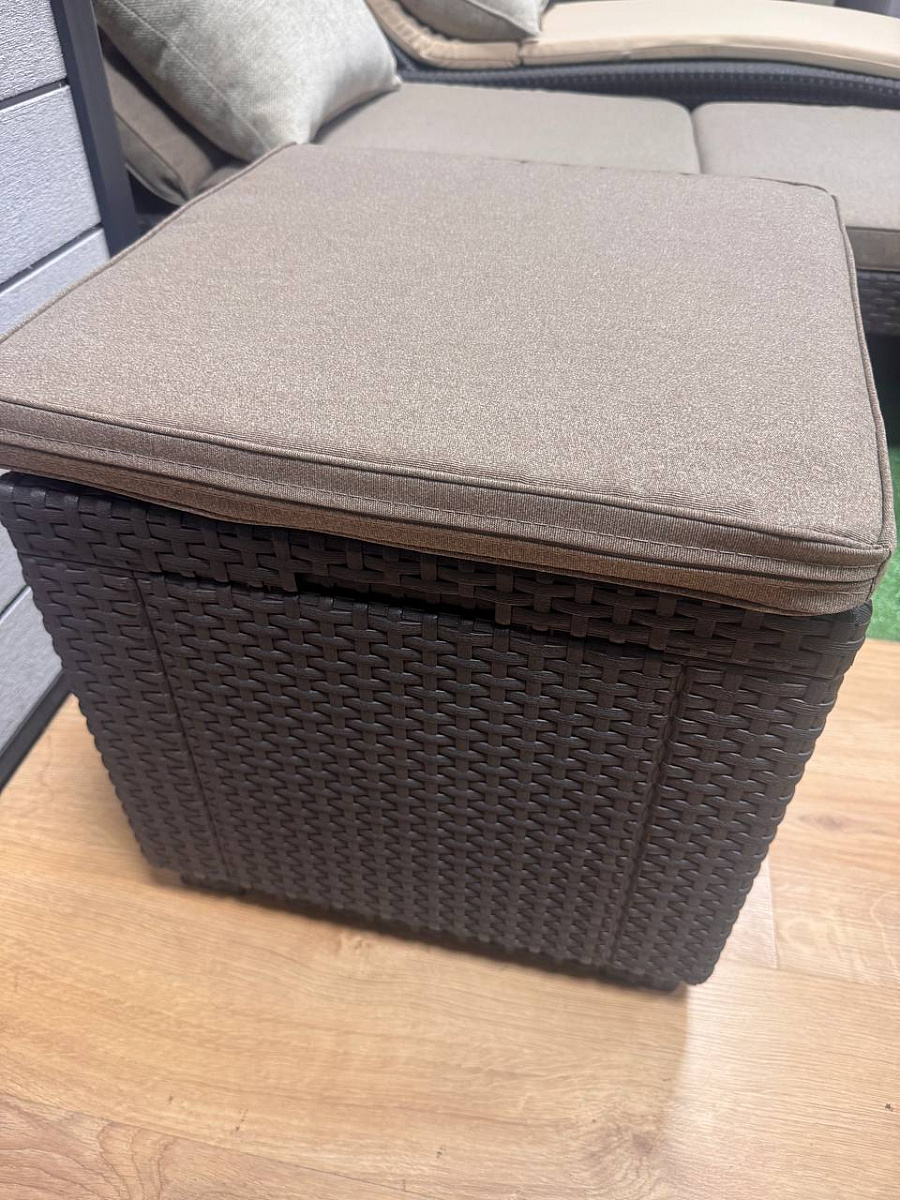 Пуфик Куб с подушкой (Cube with cushion)