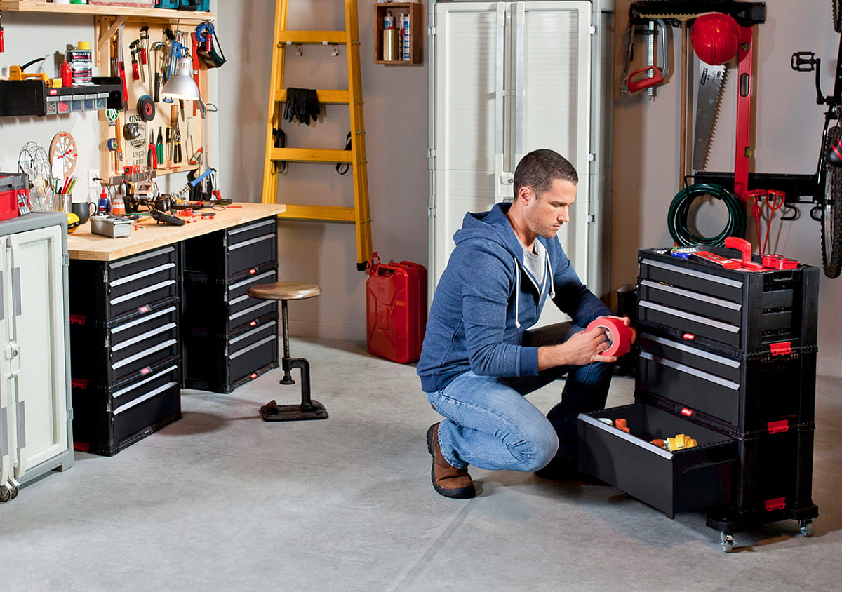 Ящик для инструментов Keter 8 Drawer Tool Chest System 17200082