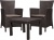 Комплект мебели Розарио балкон (Rosario balcony set) коричневый
