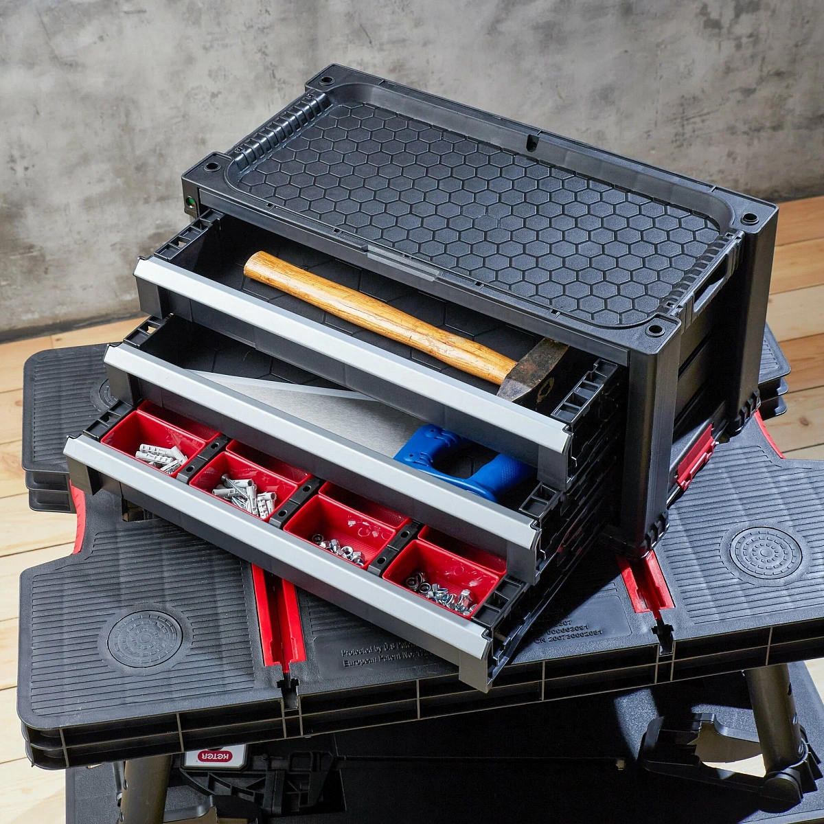 Ящик для инструментов Keter 9 Drawer Tool Chest System 17200083