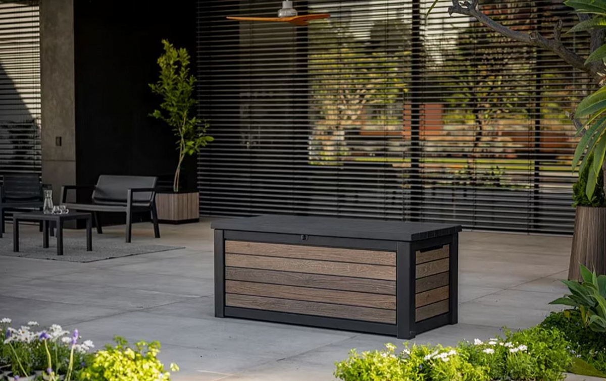 Сундук Деко 630л (Deco deck 630 L Walnut) темно-коричневый