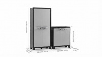 Комплект для хранения:  Хозяйственный шкаф TitanTall Cabinet + Шкаф хозяйственный Titan Base Cabinet