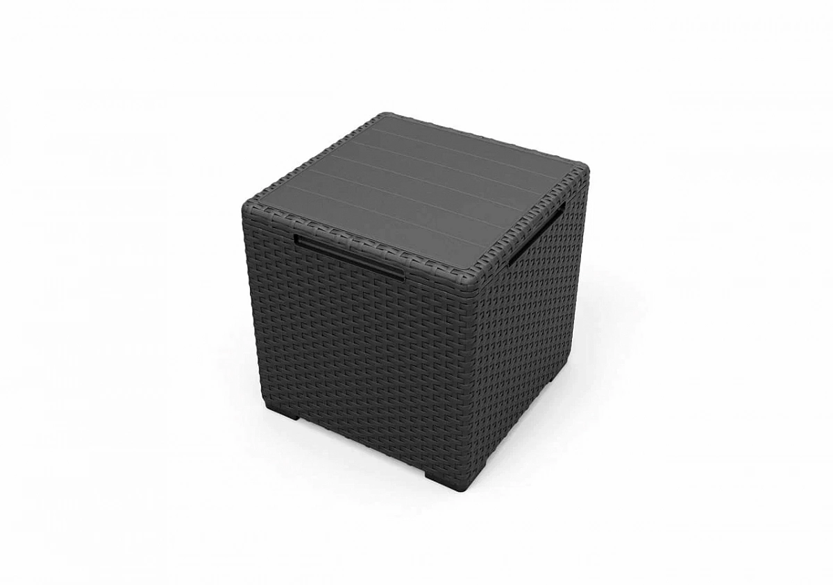 Комплект из двух шезлонгов Атлантик (Atlantic) и стол Виго (Vigo storage box) графит