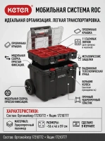 Модульная система KETER Stack'n Roll MODEL 17200033