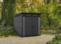 Комплект для хранения: сарай  "Кортина 7х7" + Сундук Кортина (Cortina box 380L) 380л