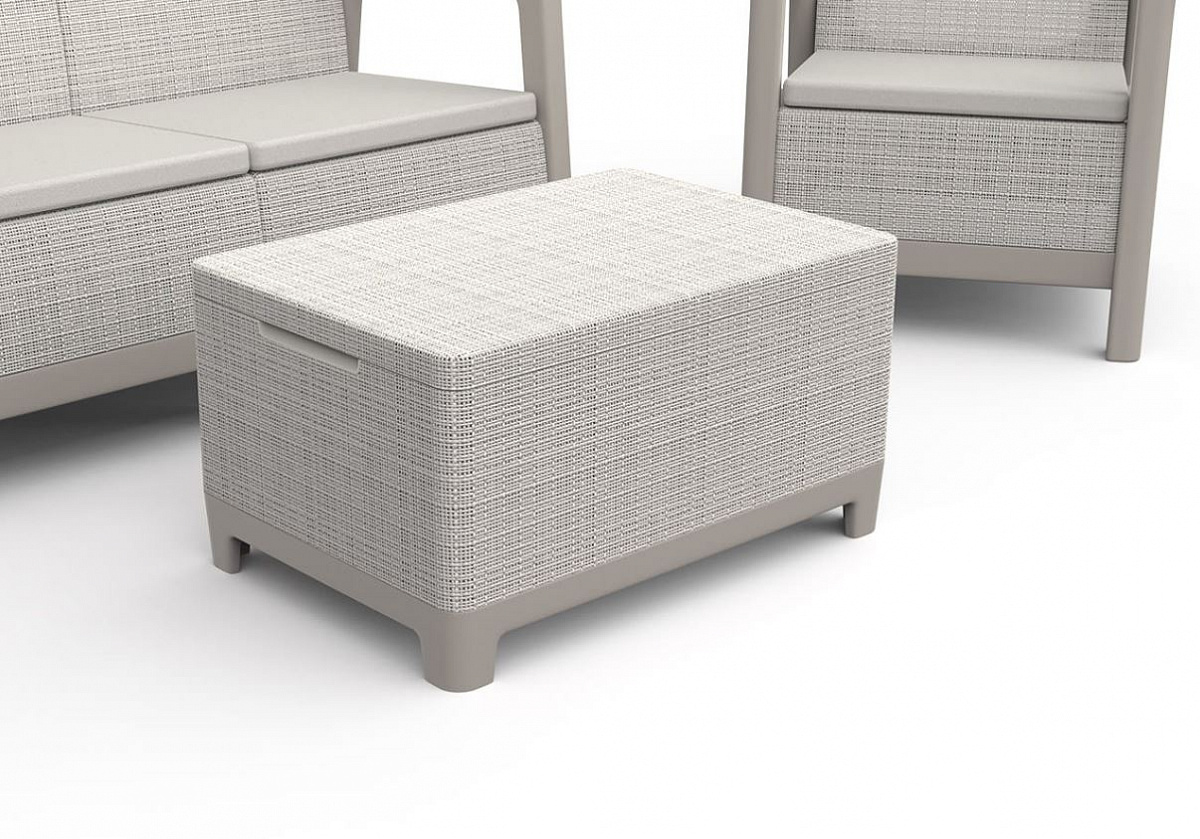 Комплект мебели Сканди (Scandi Linea 2 Seater Set)  светло бежевый