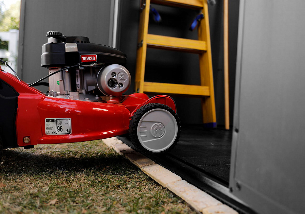 Сарай "Дарвин 6х6" (размеры 183 х 182 см), серый