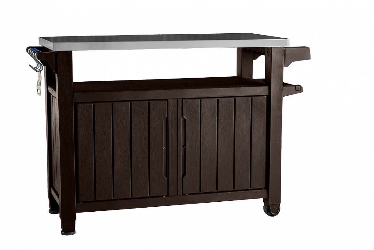 Стол для барбекю 207 Л (Unity XL 207L) коричневый