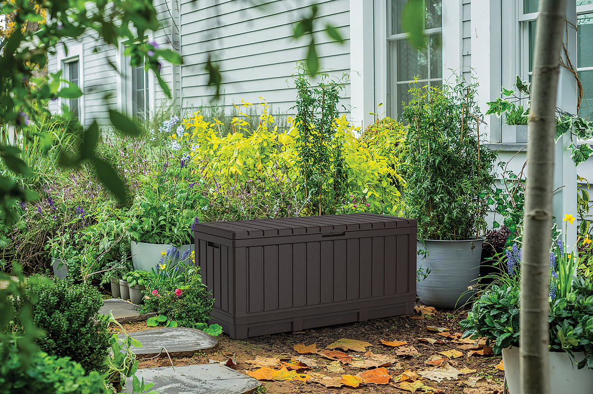 Сундук Кенвуд (KENTWOOD STORAGE BOX) 350л, коричневый