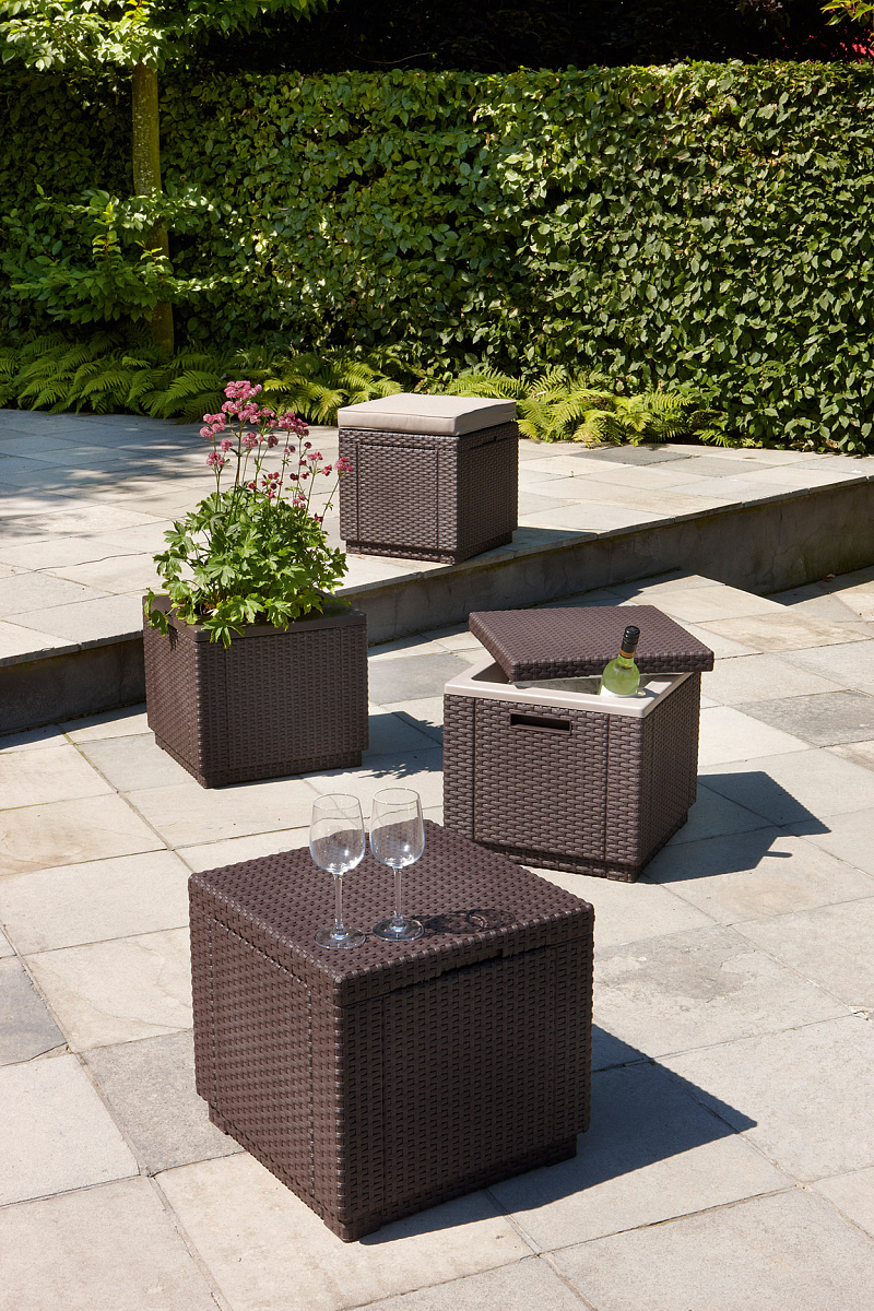 Пуфик Куб с подушкой (Cube with cushion)